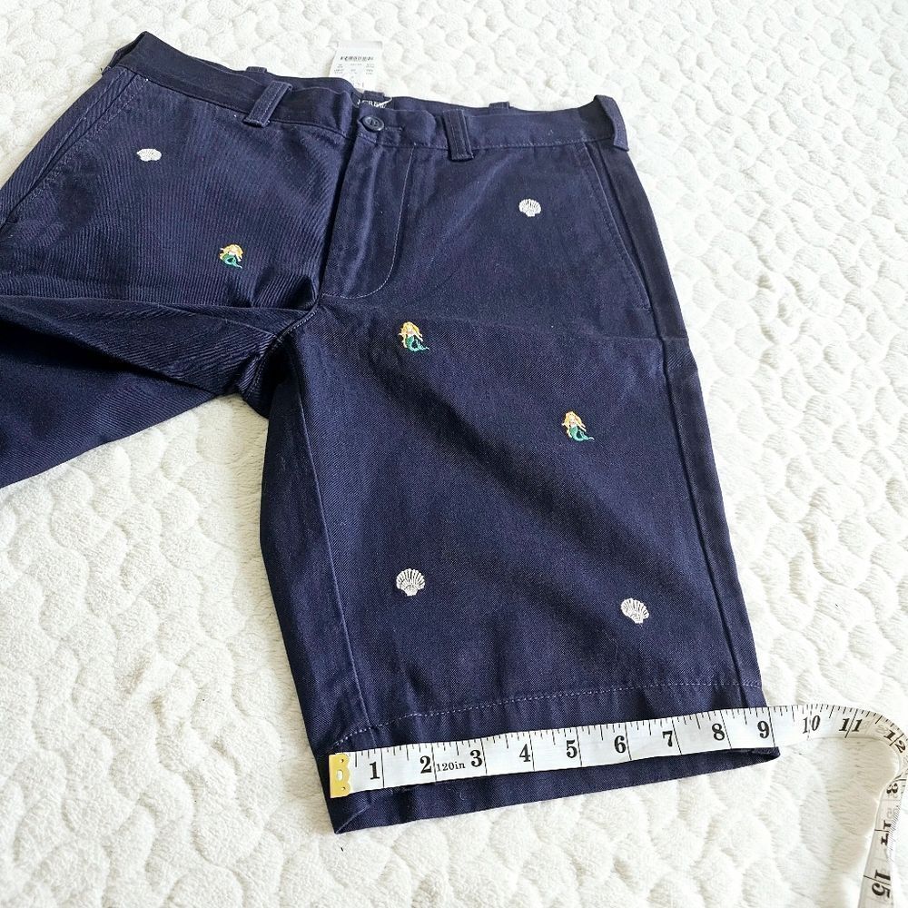 NEW J. Crew bermuda shorts navy preppy 30 twill khakis - Picture 4 of 11